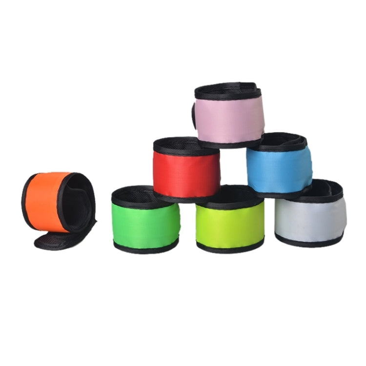 LED Luminous Slap Pat Circle Outdoors sports Wristband, Small, Size:26*4cm, 26x4cm Green