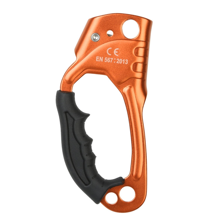 XINDA TP-8606 Outdoor Rock Climbing Aerial Work Anti-fall Handheld Rope Gripper for 8-12mm Diameter Rope Right, Right
