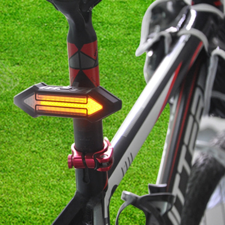 Bicycle Tail Light Intelligent Wireless Remote Control Turn Signal Warning Light, Turn Signal Warning Light