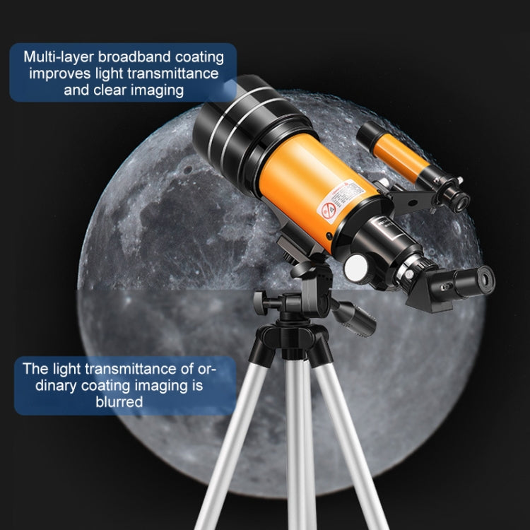 High-definition Stargazing Refracting Astronomical Telescope, Telescope