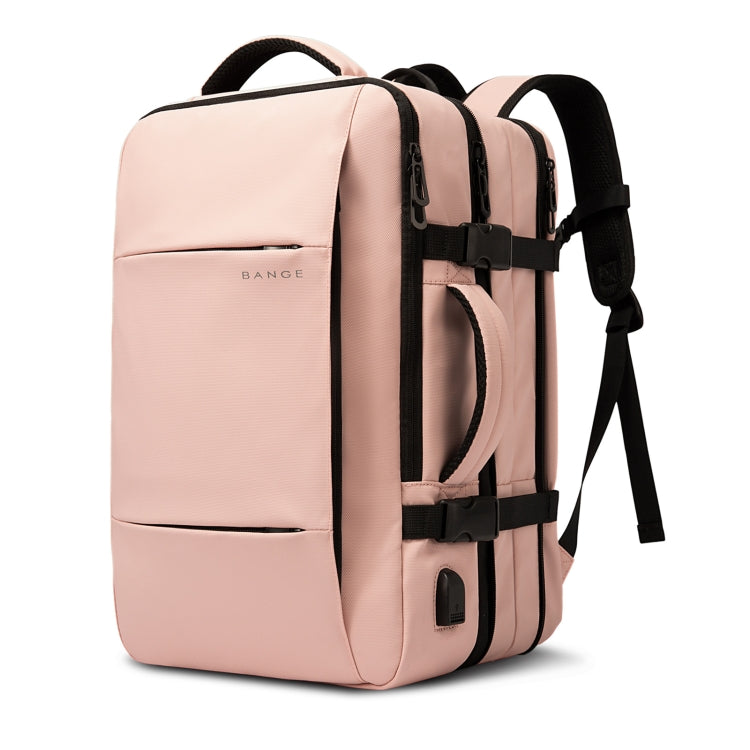 BANGE Business Backpack Men Travel Waterproof Large Capacity Computer Shoulders Bag, Business Backpack (Blue), Business Backpack (Pink), Business Backpack (Black)