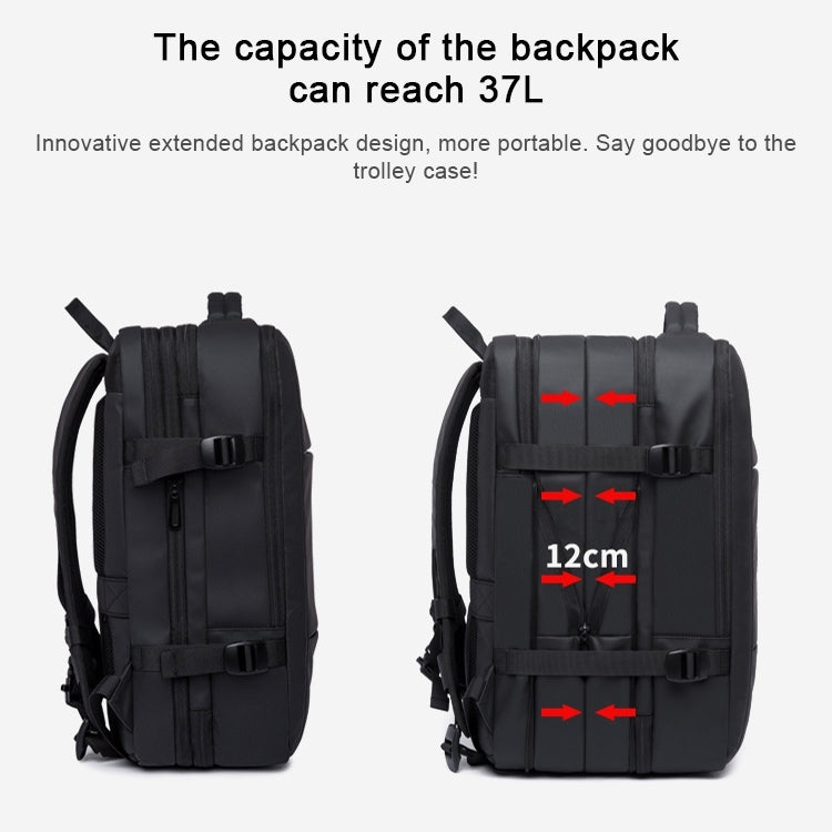 BANGE Business Backpack Men Travel Waterproof Large Capacity Computer Shoulders Bag, Business Backpack (Blue), Business Backpack (Pink), Business Backpack (Black)