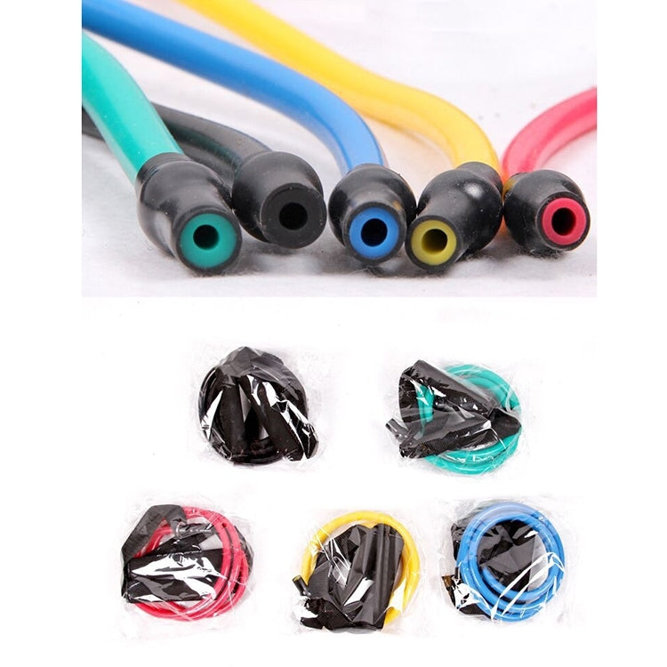 Fitness Exercise Resistance Bands Stretch Elastic Rope Workout Yoga Rally Muscle Training Exercise Rope, Size:6*9*1200mm, Random Color Delivery, Size:6*9*1200mm