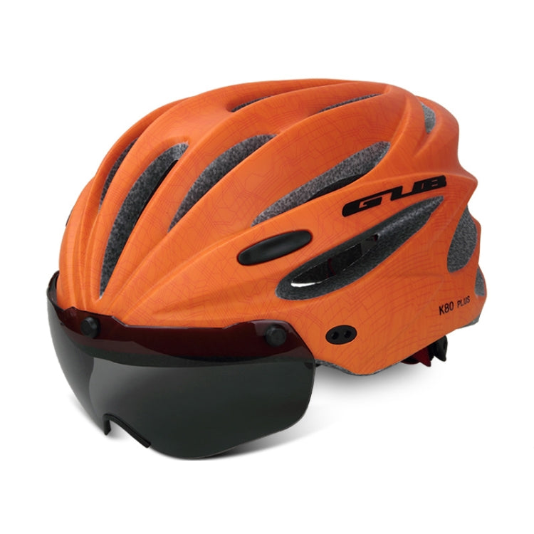 GUB K80 Plus Bike Helmet With Visor And Goggles, GUB K80 Plus(White), GUB K80 Plus(Fluorescent Green), GUB K80 Plus(Black), GUB K80 Plus(Orange), GUB K80 Plus(Gradient Blue), GUB K80 Plus(Gradient Purple), GUB K80 Plus(Red), GUB K80 Plus(Titanium Color)