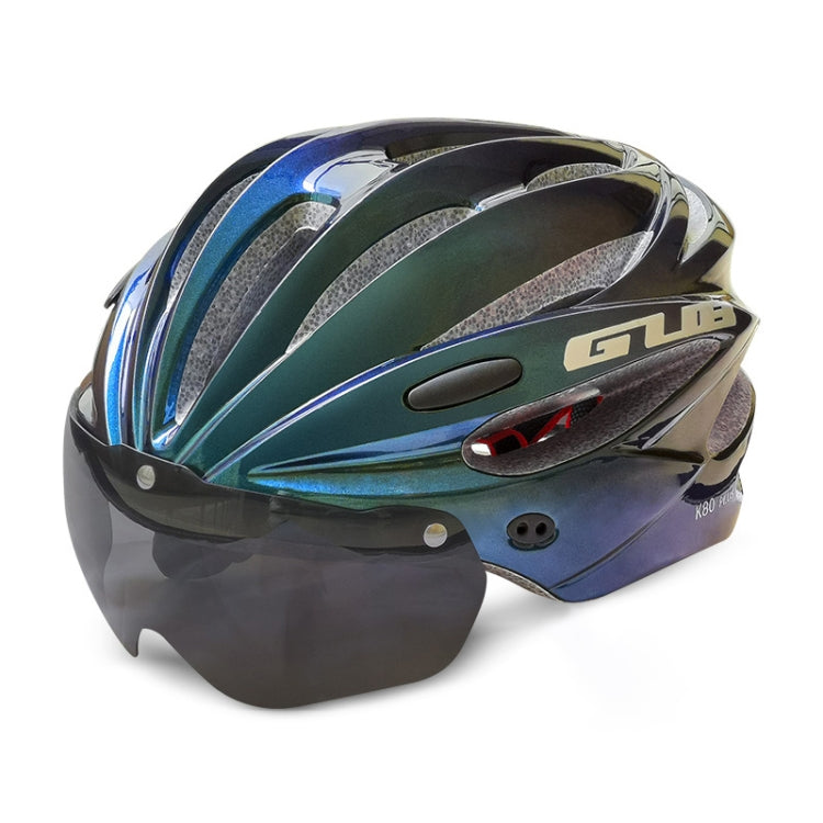 GUB K80 Plus Bike Helmet With Visor And Goggles, GUB K80 Plus(White), GUB K80 Plus(Fluorescent Green), GUB K80 Plus(Black), GUB K80 Plus(Orange), GUB K80 Plus(Gradient Blue), GUB K80 Plus(Gradient Purple), GUB K80 Plus(Red), GUB K80 Plus(Titanium Color)