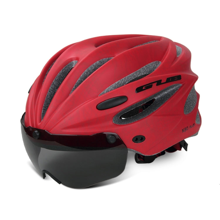 GUB K80 Plus Bike Helmet With Visor And Goggles, GUB K80 Plus(White), GUB K80 Plus(Fluorescent Green), GUB K80 Plus(Black), GUB K80 Plus(Orange), GUB K80 Plus(Gradient Blue), GUB K80 Plus(Gradient Purple), GUB K80 Plus(Red), GUB K80 Plus(Titanium Color)