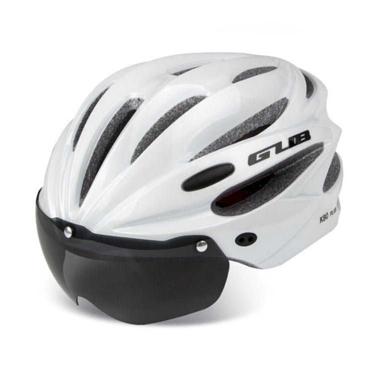 GUB K80 Plus Bike Helmet With Visor And Goggles, GUB K80 Plus(White), GUB K80 Plus(Fluorescent Green), GUB K80 Plus(Black), GUB K80 Plus(Orange), GUB K80 Plus(Gradient Blue), GUB K80 Plus(Gradient Purple), GUB K80 Plus(Red), GUB K80 Plus(Titanium Color)
