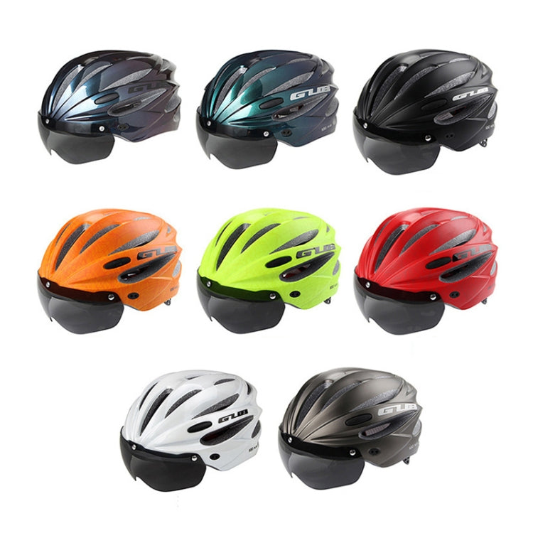 GUB K80 Plus Bike Helmet With Visor And Goggles, GUB K80 Plus(White), GUB K80 Plus(Fluorescent Green), GUB K80 Plus(Black), GUB K80 Plus(Orange), GUB K80 Plus(Gradient Blue), GUB K80 Plus(Gradient Purple), GUB K80 Plus(Red), GUB K80 Plus(Titanium Color)
