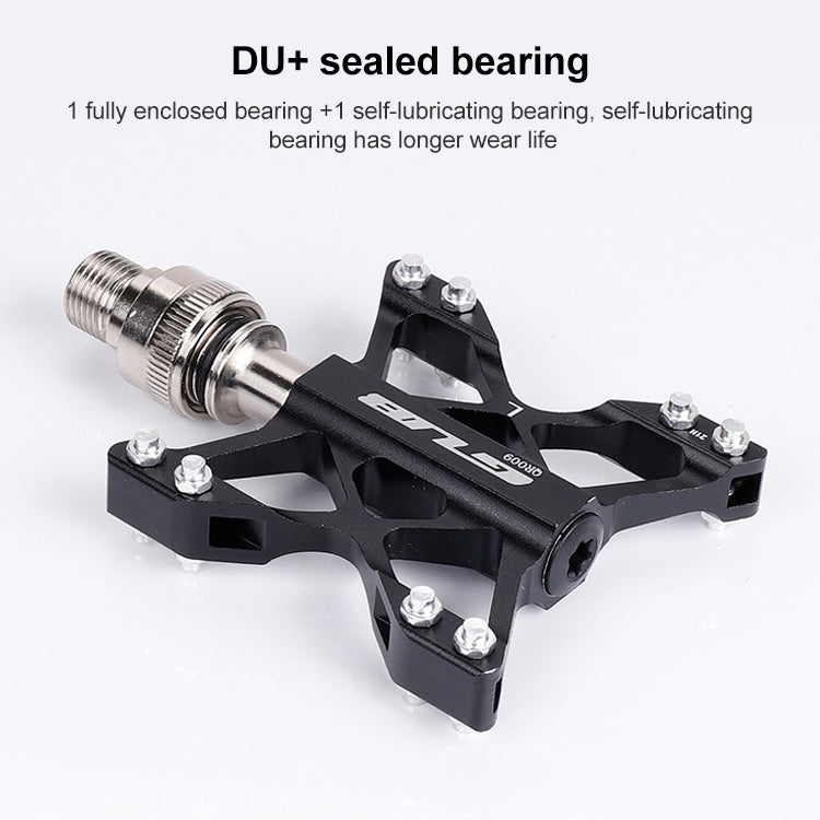 GUB QR-009 Aluminum Alloy MTB Non-slip Bicycle Pedals, QR-009
