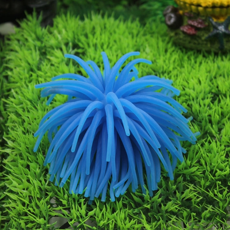 Aquarium Articles Decoration TPR Simulation Sea Urchin Ball Coral, Size: S, Diameter: 7cm, Size: S