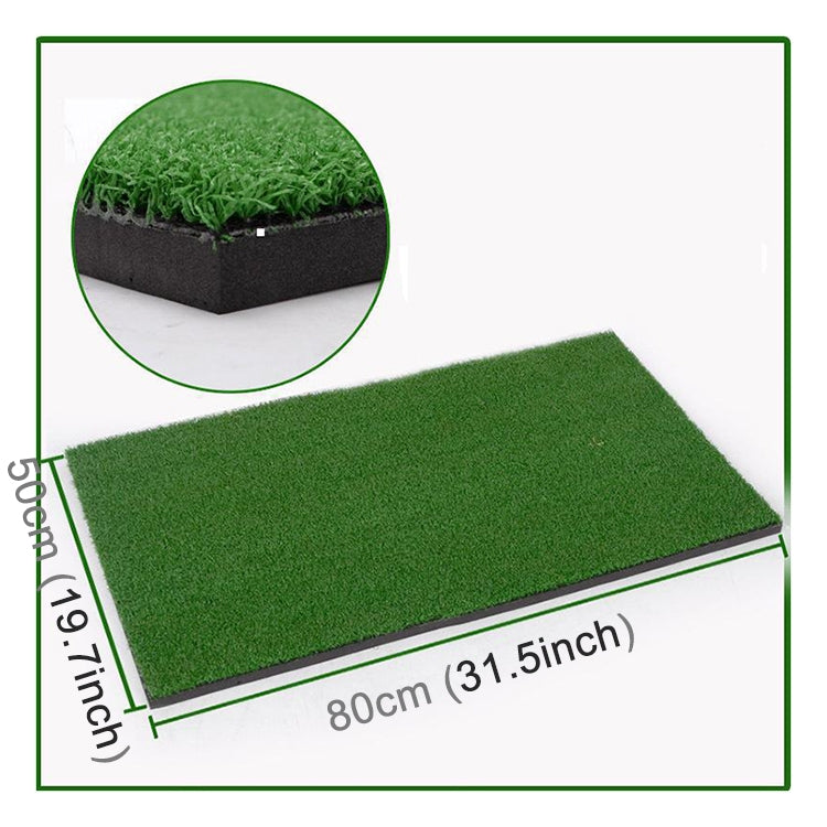 Indoor Golf Practice Mat EVA Materials Golf Exercise Mat with TEE Regular Edition, Size: 50*80cm, Size: 50*80cm