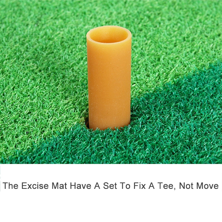 Indoor Golf Practice Mat EVA Materials Golf Exercise Mat with TEE Regular Edition, Size: 50*80cm, Size: 50*80cm