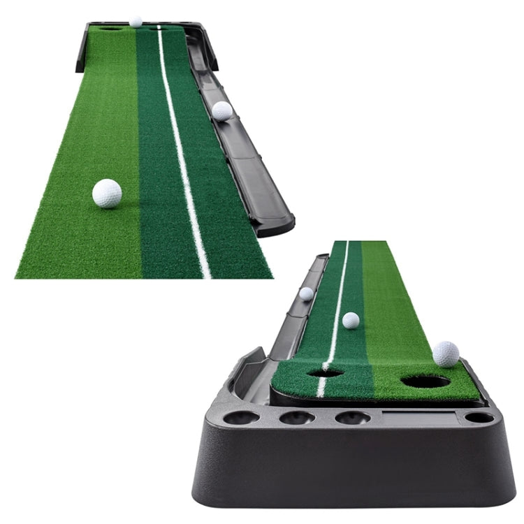 PGM Golf Mini Putting Mat Push Rod Trainer 3m, without Auto Ball Return Fairway, 3m, without Auto Ball Return Fairway