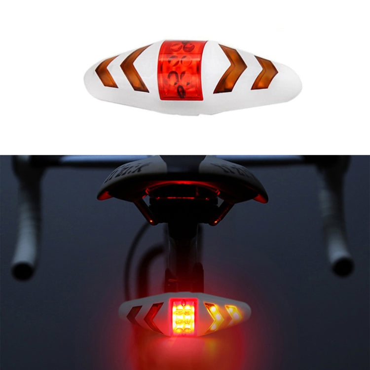 Bicycle Tail Light Intelligent Wireless Remote Control Turn Signal Warning Light, USB Rechargeable