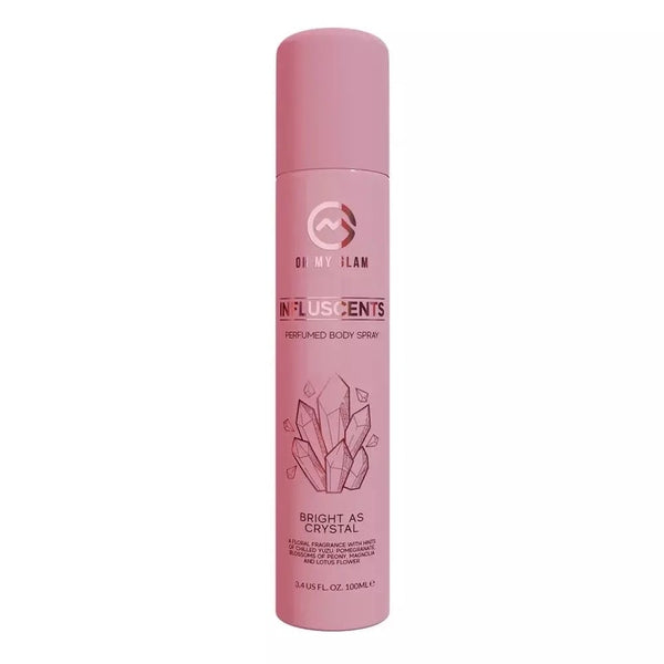 Oh My Glam Influscents Body Spray 100ml - Bright As Crystal