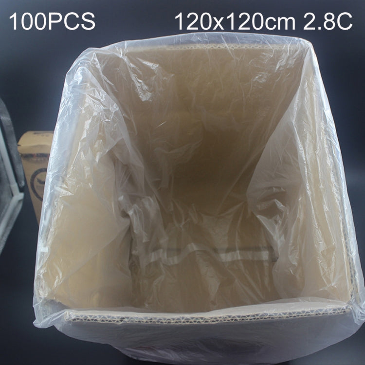 100 PCS 2.8C Dust-proof Moisture-proof Plastic PE Packaging Bag, Size: 120cm x 120cm, 120cm x 120cm