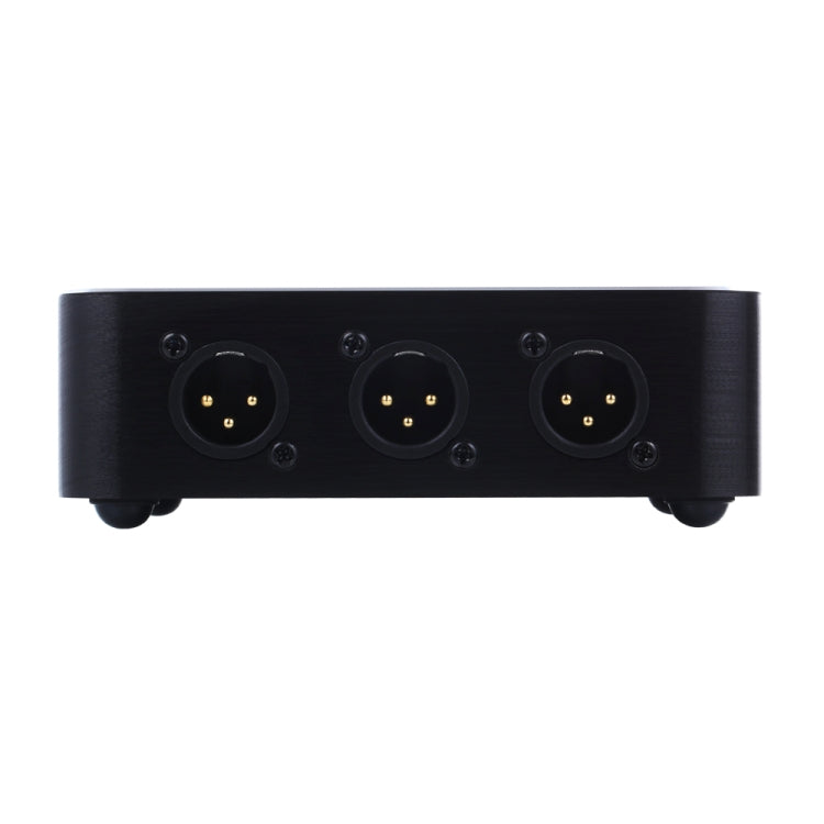 B866 1 XLR Split Horizontal Parallel Distributor, 1 Input and 6 Output
