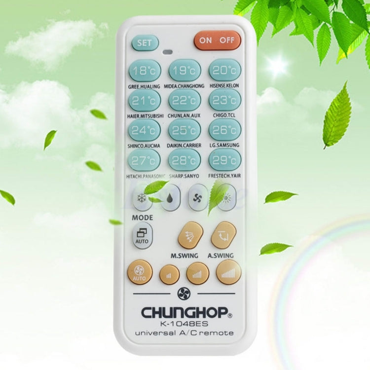 CHUNGHOP K-1048ES  Universal Air-Conditioner Remote Controller, K-1048ES