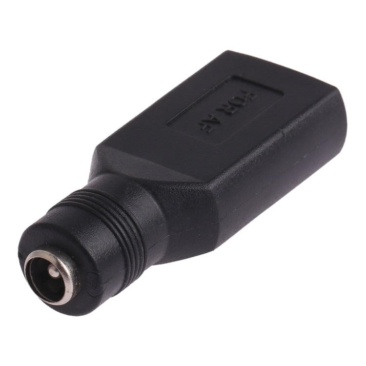 USB Female to 5.5 x 2.1mm Female Plug Adapter Connector, USB Female to 5.5 x 2.1mm