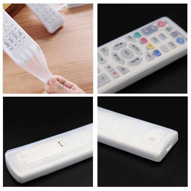 5 PCS TCL Air Conditioning Remote Control Waterproof Dustproof Silicone Protective Cover, TCL