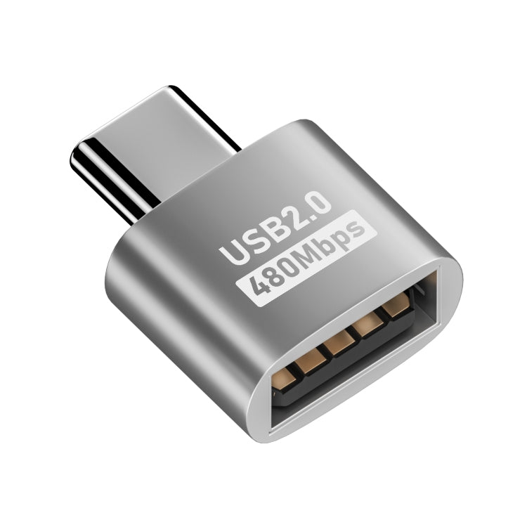 USB 2.0 Female to Type-C Male Adapter, USB 2.0 Female to Type-C Male