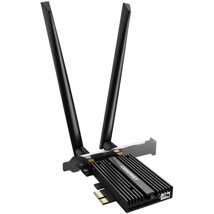 COMFAST AX200 Pro+ 5374Mbps WiFi6 PCIE High Speed Wireless Network Card, AX200 Pro+