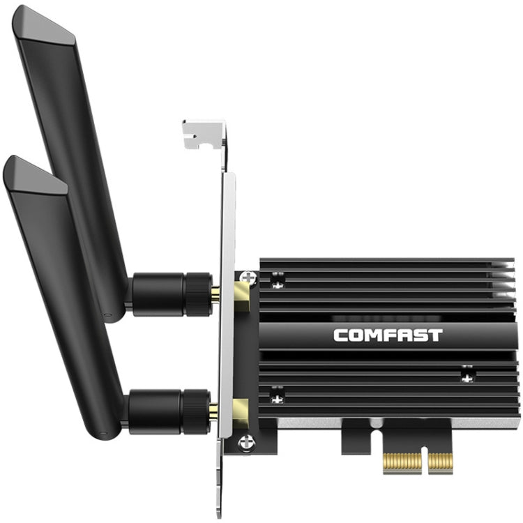 COMFAST AX200 Pro+ 5374Mbps WiFi6 PCIE High Speed Wireless Network Card, AX200 Pro+