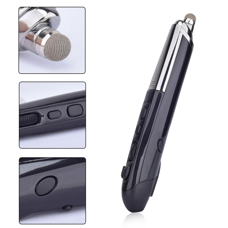 PR-08 6-keys Smart Wireless Optical Mouse with Stylus Pen & Laser Function, Laser Function Blue, Laser Function Red, Laser Function White, Laser Function Black, Laser Function Grey