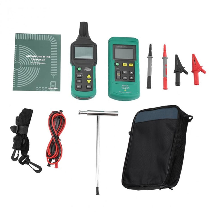 BSIDE MS6818 9V Buried Cable Finder Tracker, Measuring Range: AC / DC 12V-400V