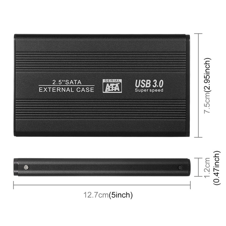 Richwell SATA R2-SATA-500GB 500GB 2.5 inch USB3.0 Super Speed Interface Mobile Hard Disk Drive, 500GB