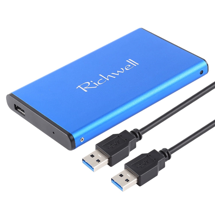 Richwell SATA R2-SATA-500GB 500GB 2.5 inch USB3.0 Super Speed Interface Mobile Hard Disk Drive, 500GB