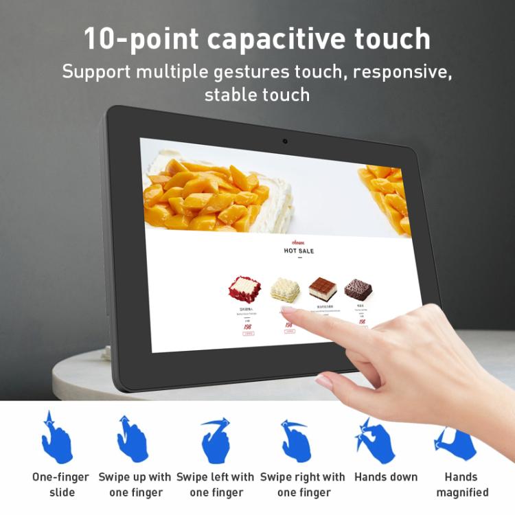 HSD1032 Touch Screen All in One PC, 10.1 inch, 4GB+32GB, Android 14, RK3576S Octa Core, RK3576S 4GB+32GB