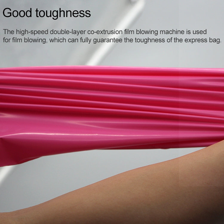 100 PCS / Roll Thick Express Bag Packaging Bag Waterproof Plastic Bag, Size: 28x40cm (Dark Grey), 28x40cm, White, 28x40cm, Pink, 28x40cm, Silver Grey