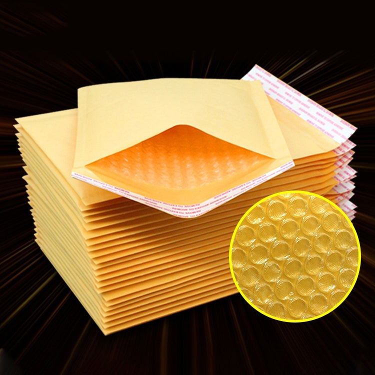 200pcs Kraft Paper Envelope Bag Express Bubble Bag Packaging Bag, Size: 19x28+4cm, 19x28+4cm