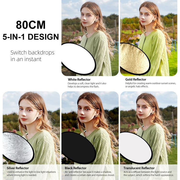 PULUZ LED Light Studio Softbox Photography Kit with 220V Bulb & Background & Reflective & Tripod Mount & Sandbags, Photography Light  Kit, EU Plug, Photography Light  Kit, US Plug