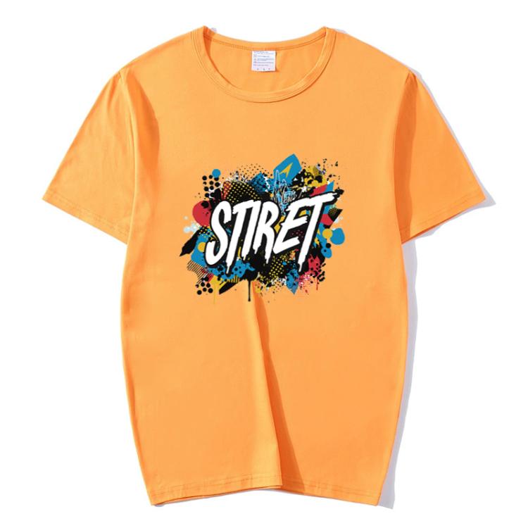 Round Neck Modal Short Sleeve T-shirt Custom Made Print Your Demand, Size: XXXL, XXXL