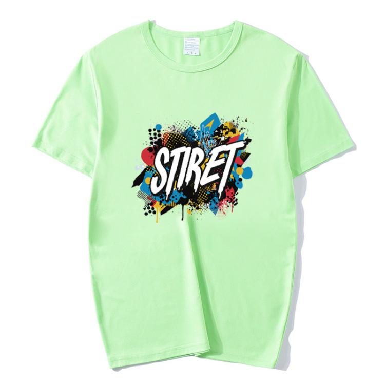 Round Neck Modal Short Sleeve T-shirt Custom Made Print Your Demand, Size: XXXL, XXXL