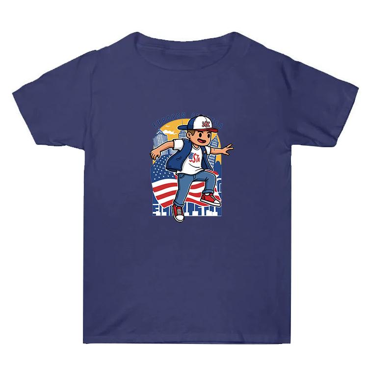 Summer Baggy Cotton Short Sleeve T-shirt Custom Made Print On Your Demand, Size: XXL, XXL