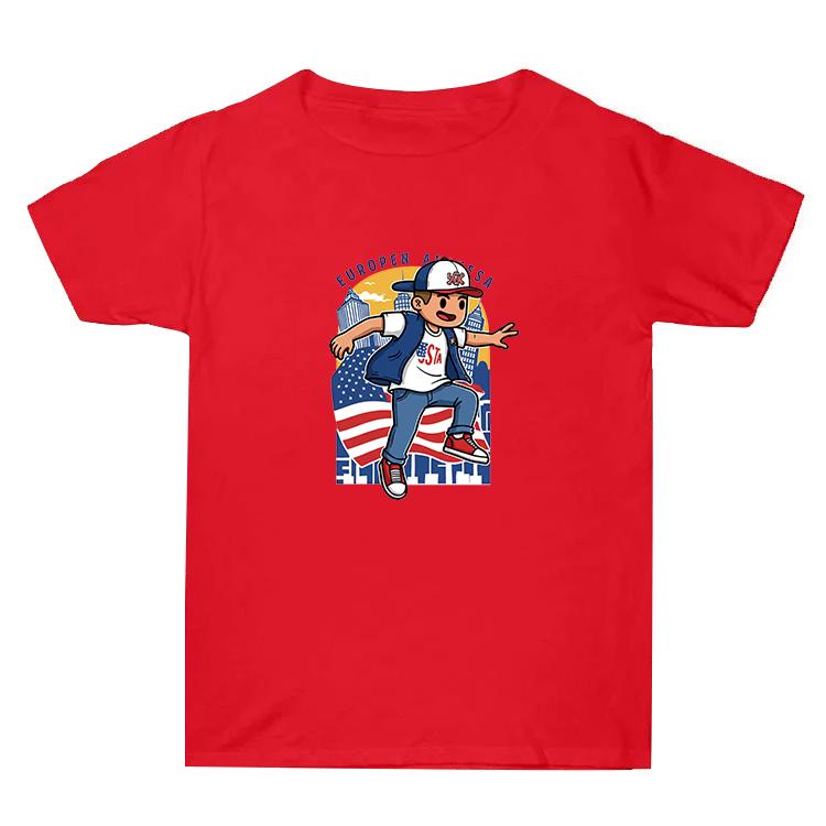 Summer Baggy Cotton Short Sleeve T-shirt Custom Made Print On Your Demand, Size: XXL, XXL