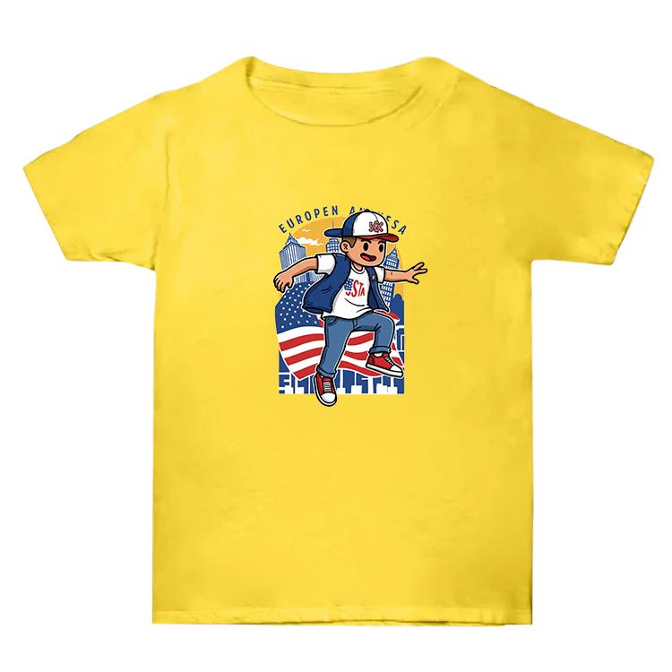 Summer Baggy Cotton Short Sleeve T-shirt Custom Made Print On Your Demand, Size: XXL, XXL