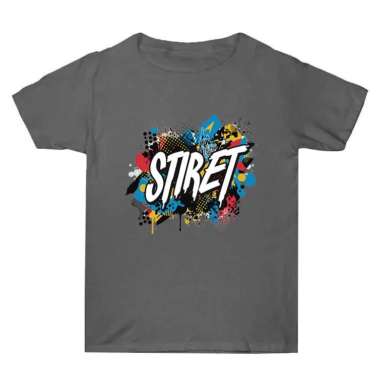 Summer Baggy Cotton Short Sleeve T-shirt Custom Made Print On Your Demand, Size: XXL, XXL