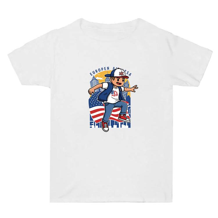 Summer Baggy Cotton Short Sleeve T-shirt Custom Made Print On Your Demand, Size: XXXL, XXXL