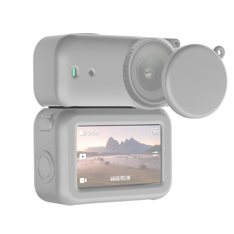 For DJI Osmo Nano Transmission Module & Lens & Body 3 in 1 Silicone Protective Cover, For DJI Osmo Nano
