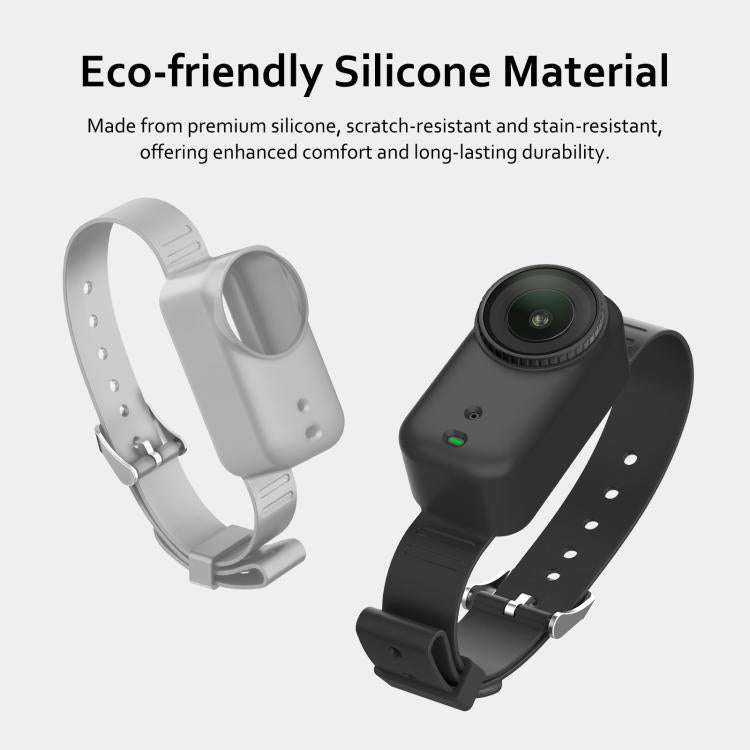 For DJI Osmo Nano Body Silicone Expansion Wrist Strap Cover Pet Collar Mount, For DJI Osmo Nano Body