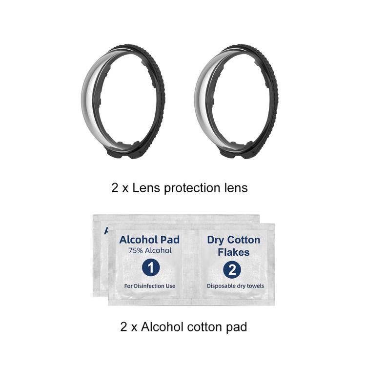 For Insta360 X4 Air PULUZ Rotation Optical Glass Lens Guard  Protective Cover, For Insta360 X4 Air