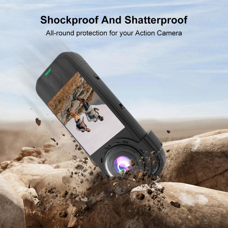 For Insta360 X4 Air PULUZ Snap-on Optical Tempered Glass Lens Guard Protective Cover, For Insta360 X4 Air