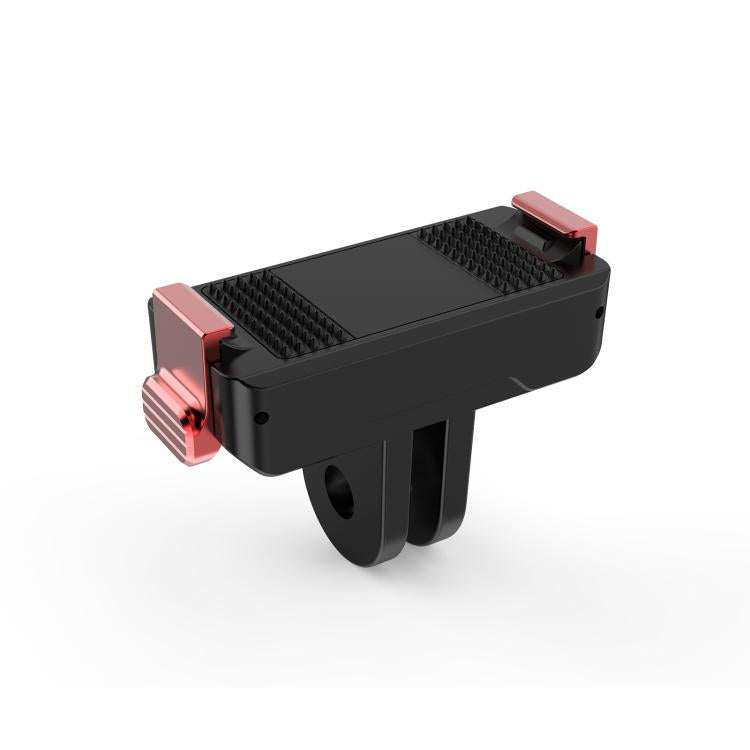 For DJI Osmo Action 6 / Nano PULUZ Two Claw Plastic Magnetic Quick Release Base Mount, Two Claw Quick-Release Base