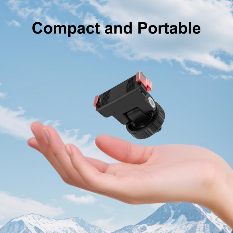 For DJI Osmo Action 6 / Nano PULUZ Plastic Gimbal Quick-Release Base Mount, Gimbal Quick-Release Base