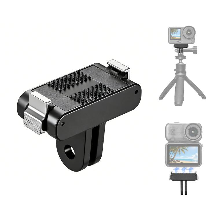 For DJI Osmo Action 6 / Nano PULUZ Plastic Magnetic Quick Release Base Mount