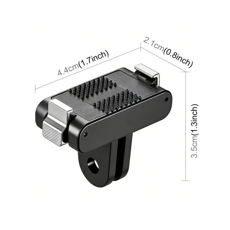 For DJI Osmo Action 6 / Nano PULUZ Plastic Magnetic Quick Release Base Mount